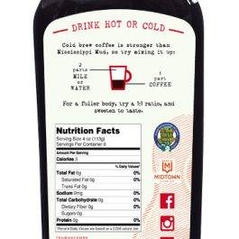 Cold Brew Coffee Concentrate: 32-ounce bottle