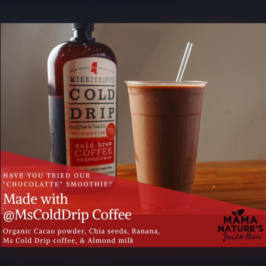 Read more about the article New Partner: Mississippi Cold Drip at Mama Nature’s Juice Bar
