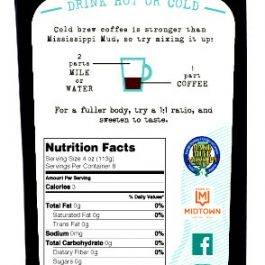 Cold Drip Coffee Concentrate “Hazelnut” 32-Ounce