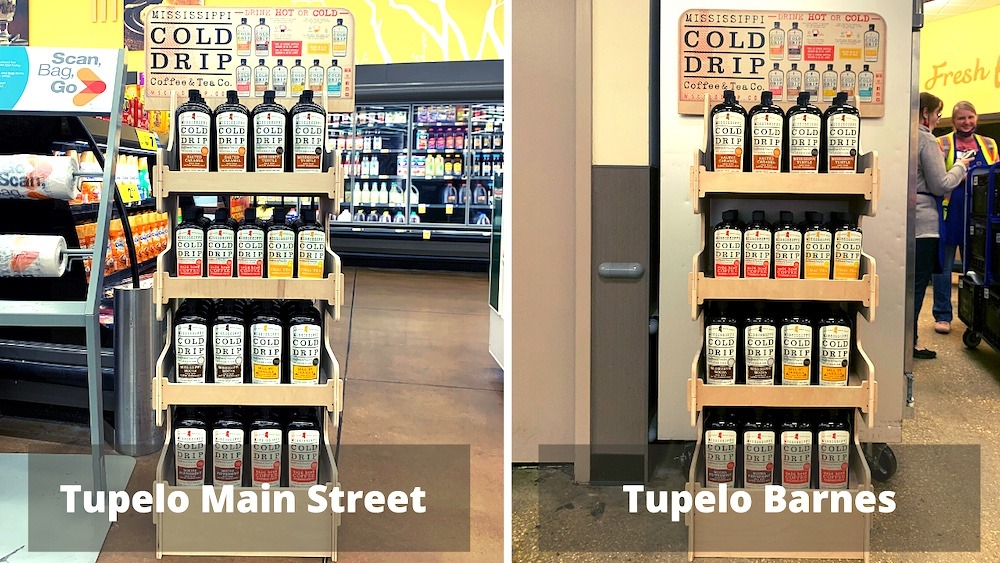 Cold Drip in Tupelo Kroger stores - Mississippi Cold Drip