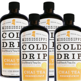 MS Cold Drip Chai Tea Concentrate 4 Bottle Monthly Subscription
