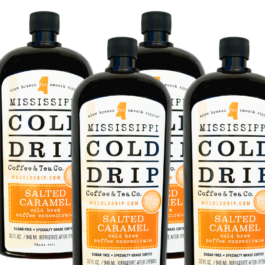 MS Cold Drip Salted Caramel Coffee Concentrate 4 Bottle Bundle