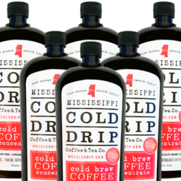 MS Cold Drip Original Coffee Concentrate 6 Bottle Monthly Subscription